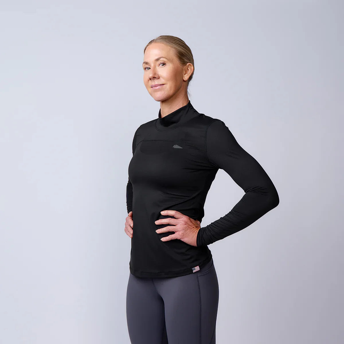 Women's Long Sleeve Mock Neck - ToughMesh - Image 3