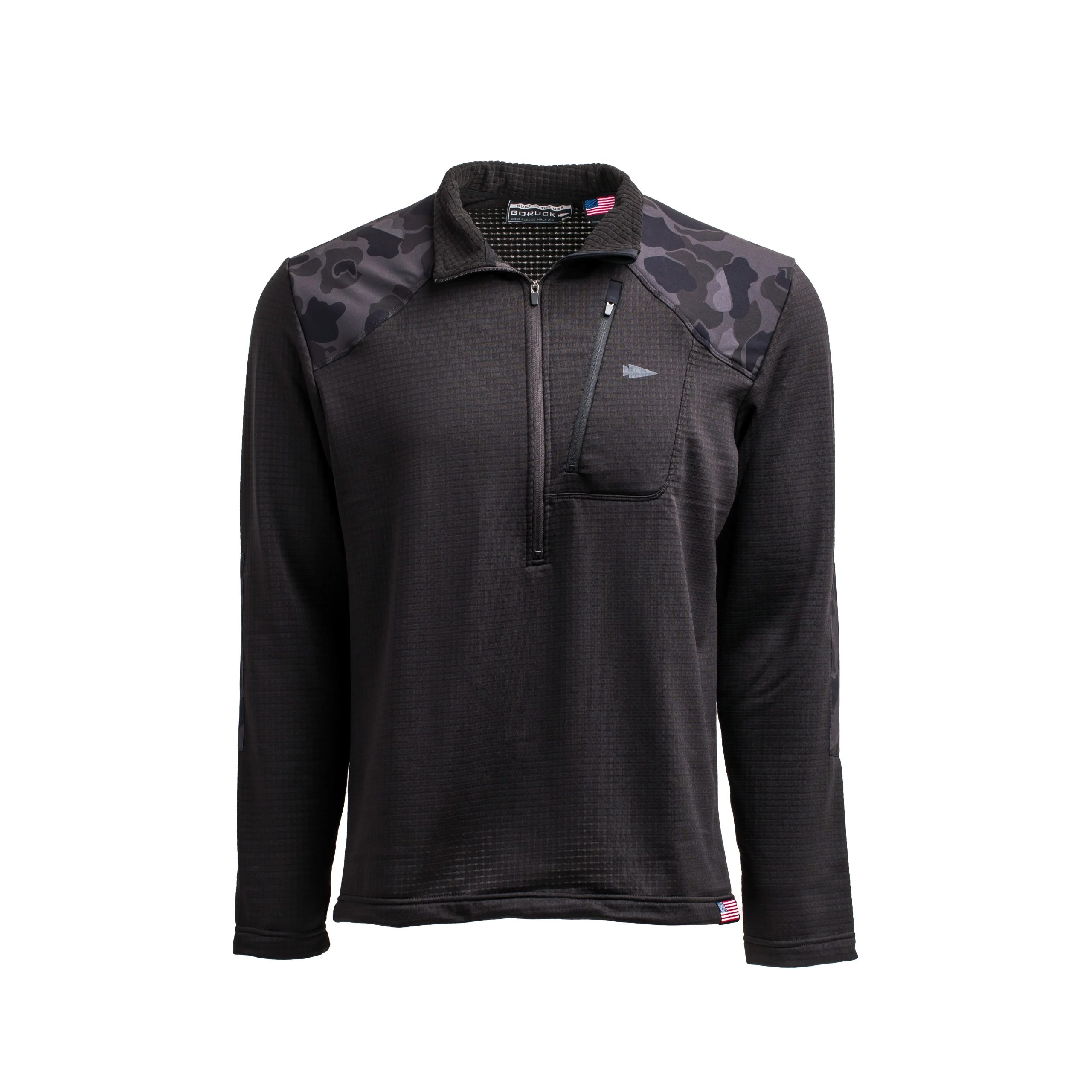 Men's Half Zip - Polartec Grid Fleece - Image 2