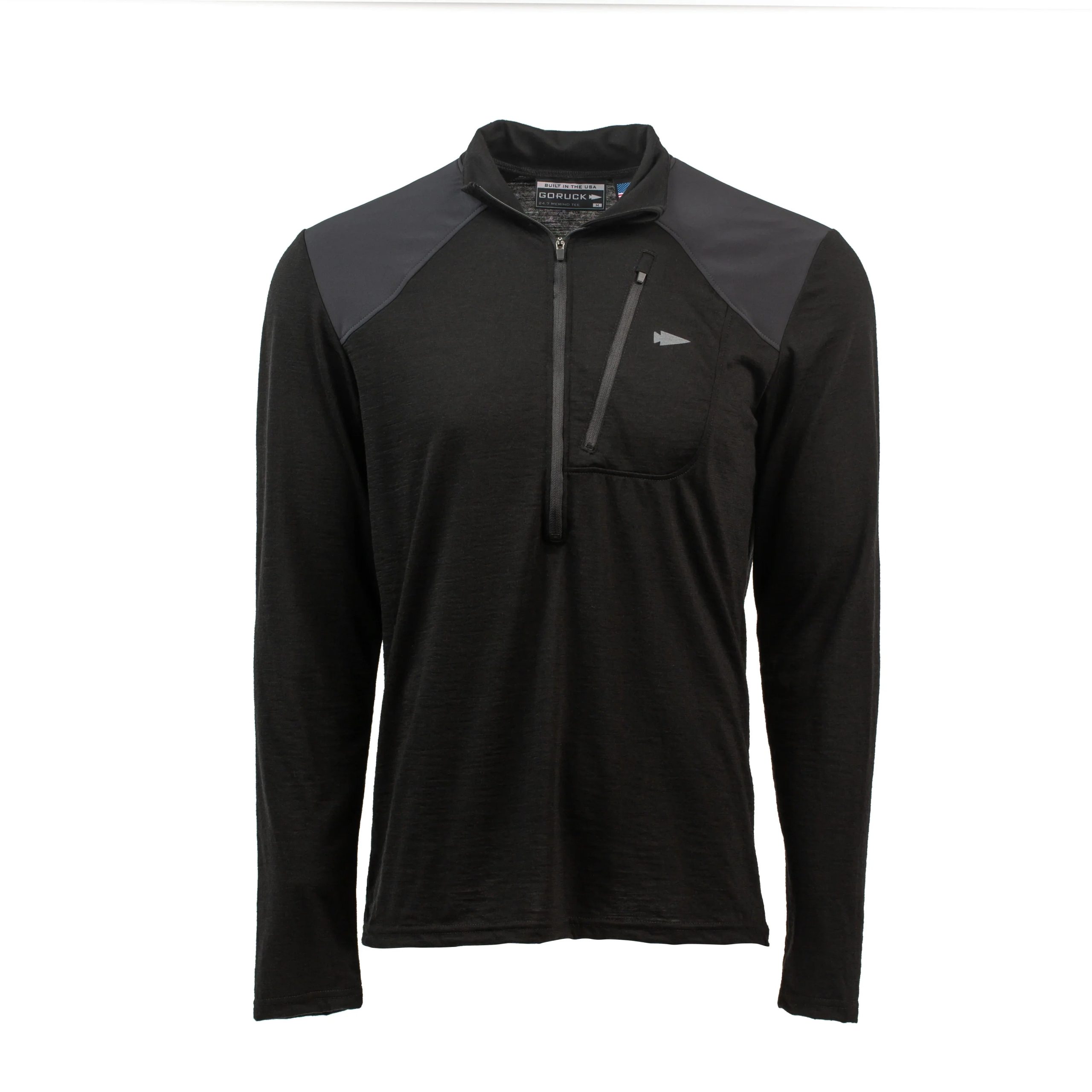 Men's Commando Half Zip - Merino Wool - Image 2