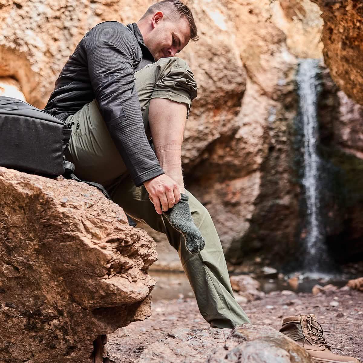 Merino Challenge Socks - Crew - Image 26
