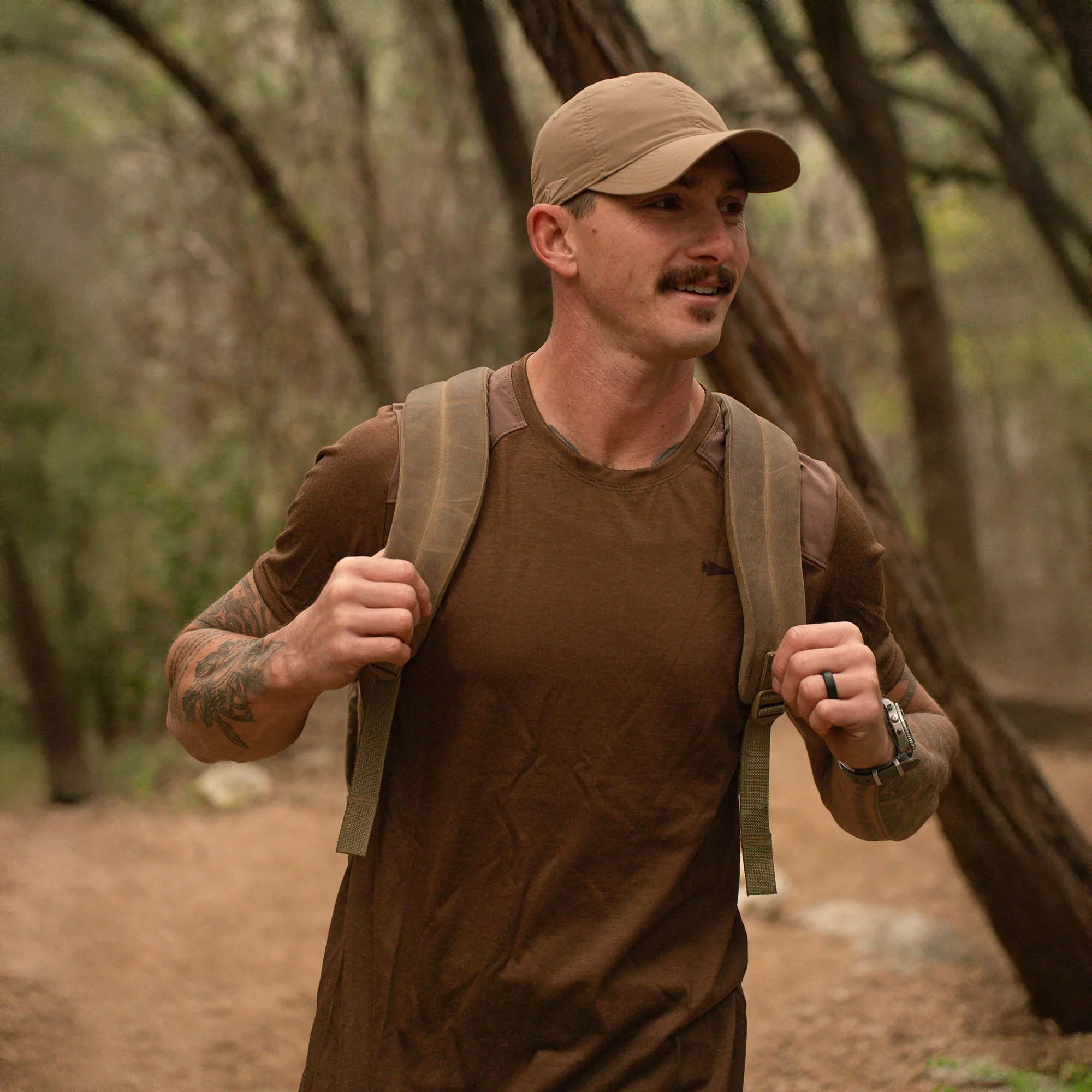 Men's Commando Tee - Merino Wool - Image 15