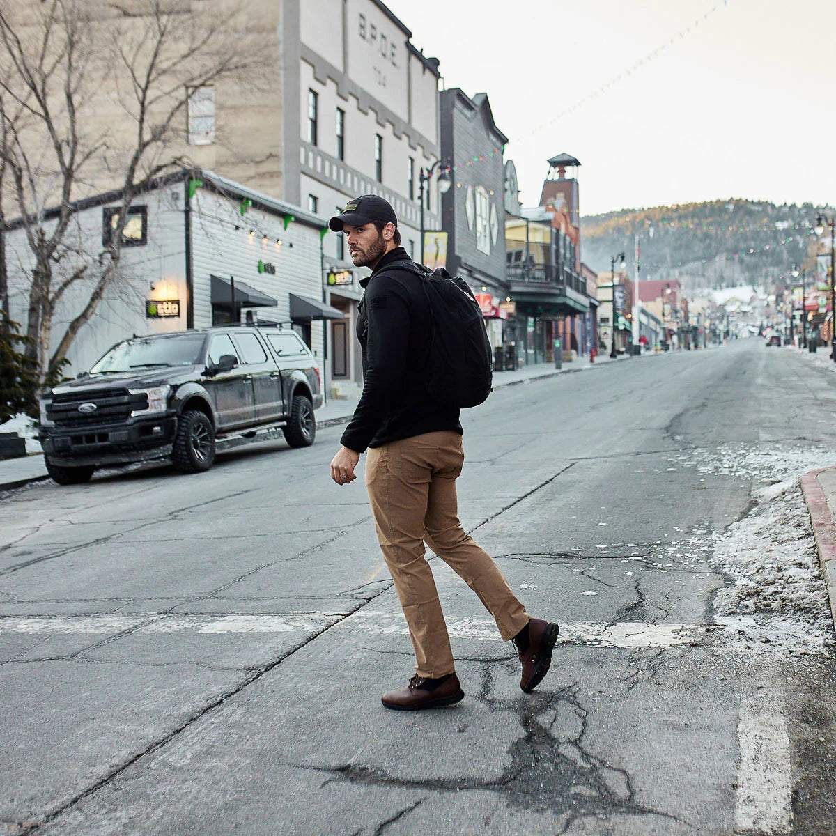 Men's Simple Pants - Midweight ToughDry?