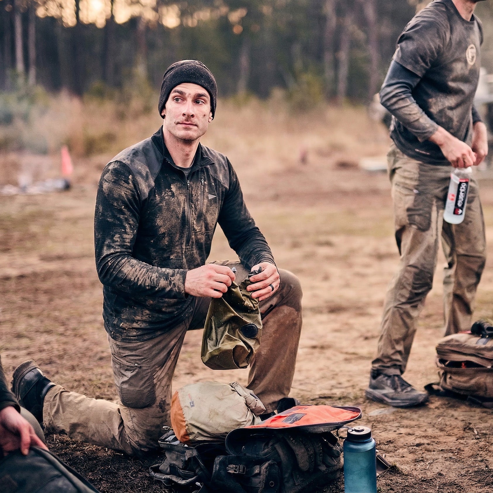 Men's Commando Half Zip - Merino Wool